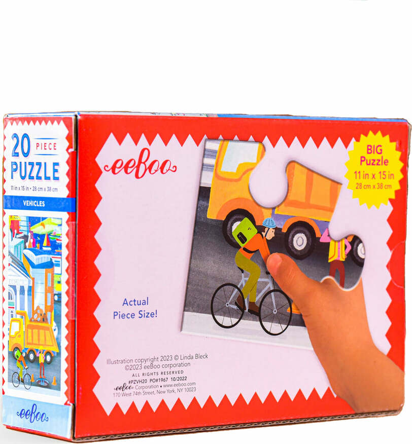 Vehicles (20 piece puzzles)