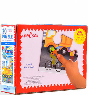 Vehicles (20 piece puzzles)