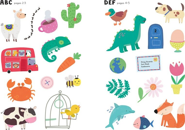 Little Stickers ABC