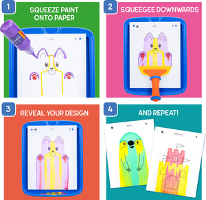 Squeegee Art Kit