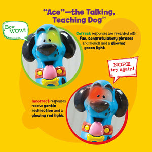 Hot Dots® Jr Let's Master Kindergarten Math Set with Ace—The Talking Teaching Dog® Pen