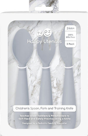 Happy Utensils (Pewter)