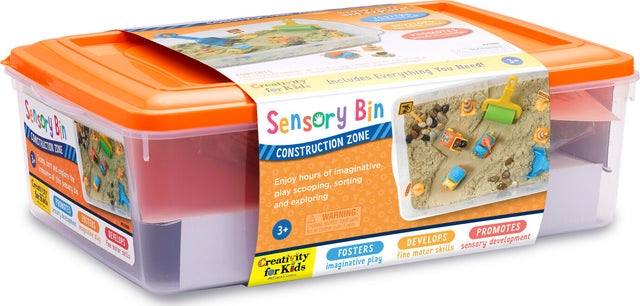 Sensory Bin Construction Zone