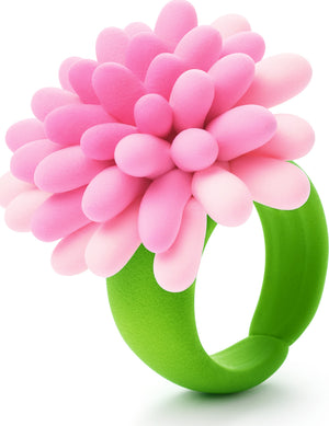 Hey Clay Bijou Flower Rings