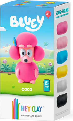 Hey Clay Bluey Single Character Set (assorted)