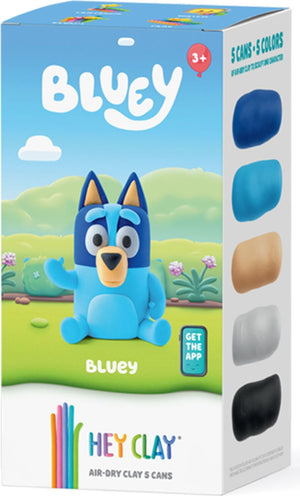 Hey Clay Bluey Single Character Set (assorted)