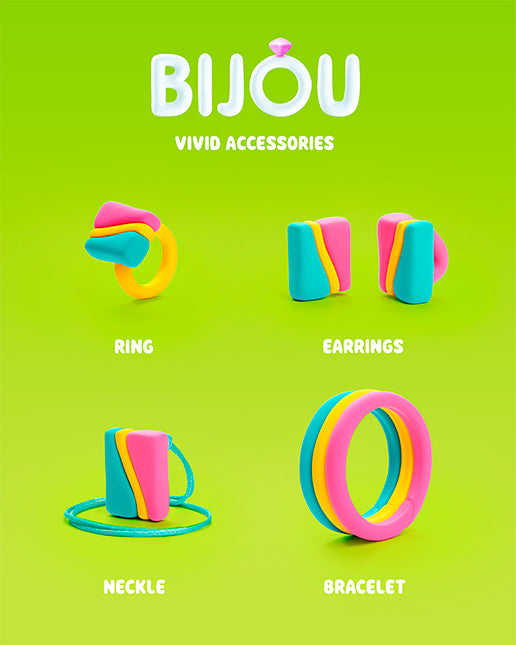 Hey Clay Bijou Vivid Accessories
