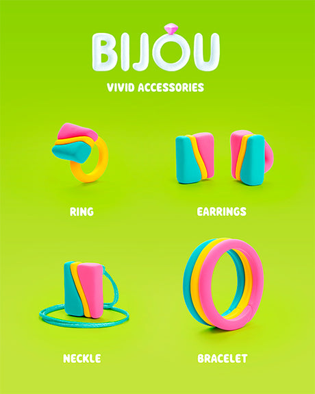 Hey Clay Bijou Vivid Accessories