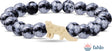 Fahlo Snow Leopard Tracking Bracelet - Papillae Stone