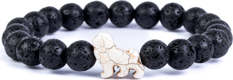 Fahlo Lion Tracking Bracelet - Sky Stone