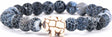 Fahlo Elephant Tracking Bracelet - River Blue