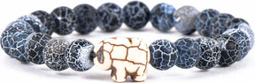 Fahlo Elephant Tracking Bracelet - River Blue