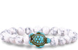 Fahlo Turtle Tracking Bracelet - White Howlite