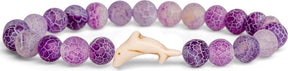 Fahlo Dolphin Tracking Bracelet - Coral Reef Violet 