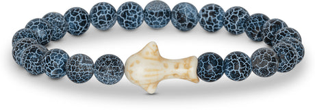 Fahlo Whale Shark Tracking Bracelet - Deep Blue