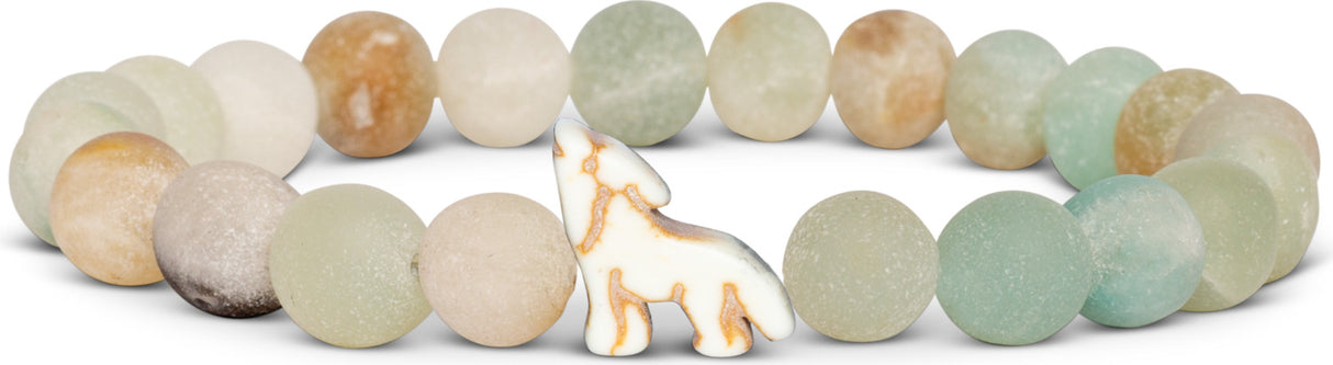 Fahlo Wolf Tracking Bracelet - Sky Stone