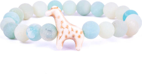 Fahlo Giraffe Tracking Bracelet - Sky Stone