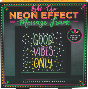 Light Up Neon Effect Message Frame