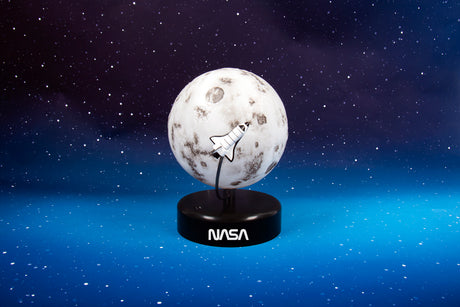 NASA Moon Lamp with Rocket