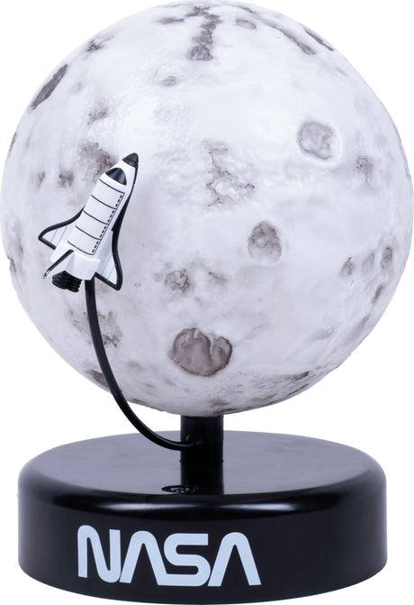 NASA Moon Lamp with Rocket