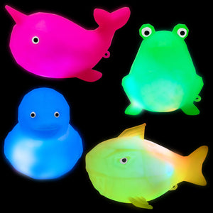 Light-Up Geo Animals