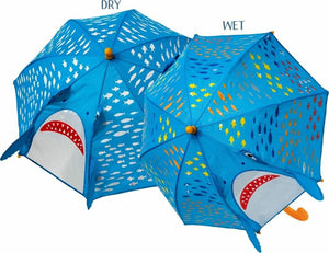 3D Shark Color Changing Umbrella