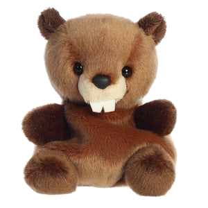 Palm Pals: Chewy Beaver – Mini Plush Toy