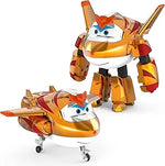 Super Wings Transforming Golden Boy | 5" Jet-to-Robot Toy