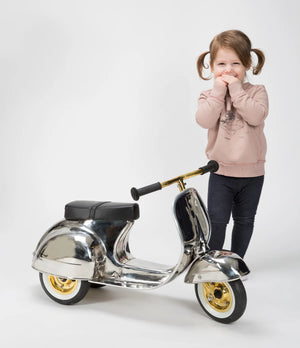 Primo Ride-On Toy Deluxe - Stainless Steel