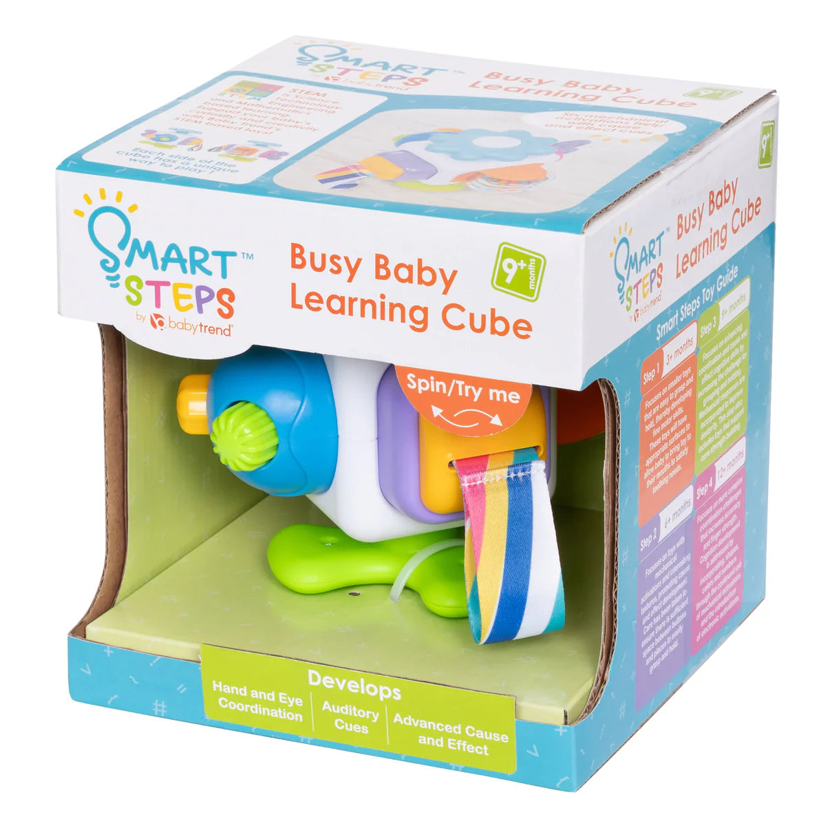 Busy Baby Learning Cube | Interactive Toy for Infants & Toddlers