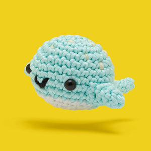 The Woobles Diego the Stingray Crochet Kit – Glow-In-The-Dark Plush