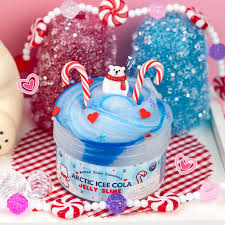 Arctic Icee Cola Soda Slime