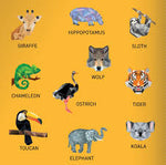 My Sticker Paintings: Zoo