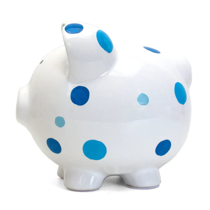 Blue Multi Dot Bank