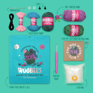 The Woobles Esperanza the Fairy Crochet Kit – DIY Plush Fairy