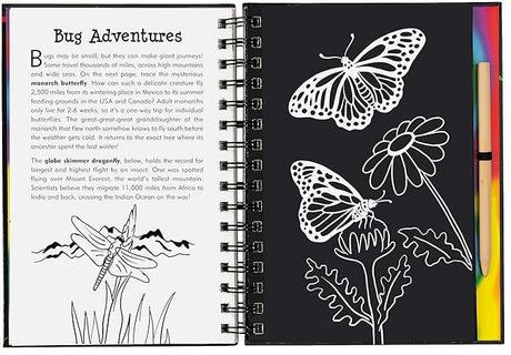 Scratch & Sketch Bugs (Trace-Along): An Art Activity Book