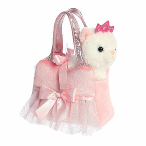 Fancy Pals Princess Kitty Tutu – 7″ Plush & Fashionable Carrier