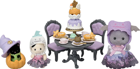 Calico Critters Halloween Surprise Party Set