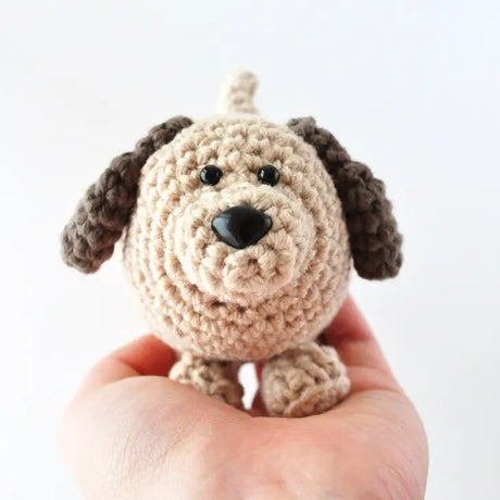 Crochet Kit - Tan Dog