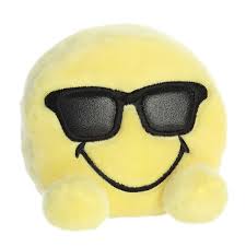 Palm Pals: Shades – Mini Plush Sunshine Smiley - Gingerbread House