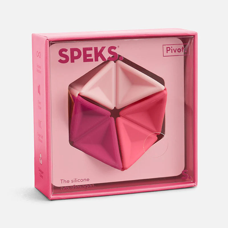 Speks Pivot Magenta Fidget Desk Toy