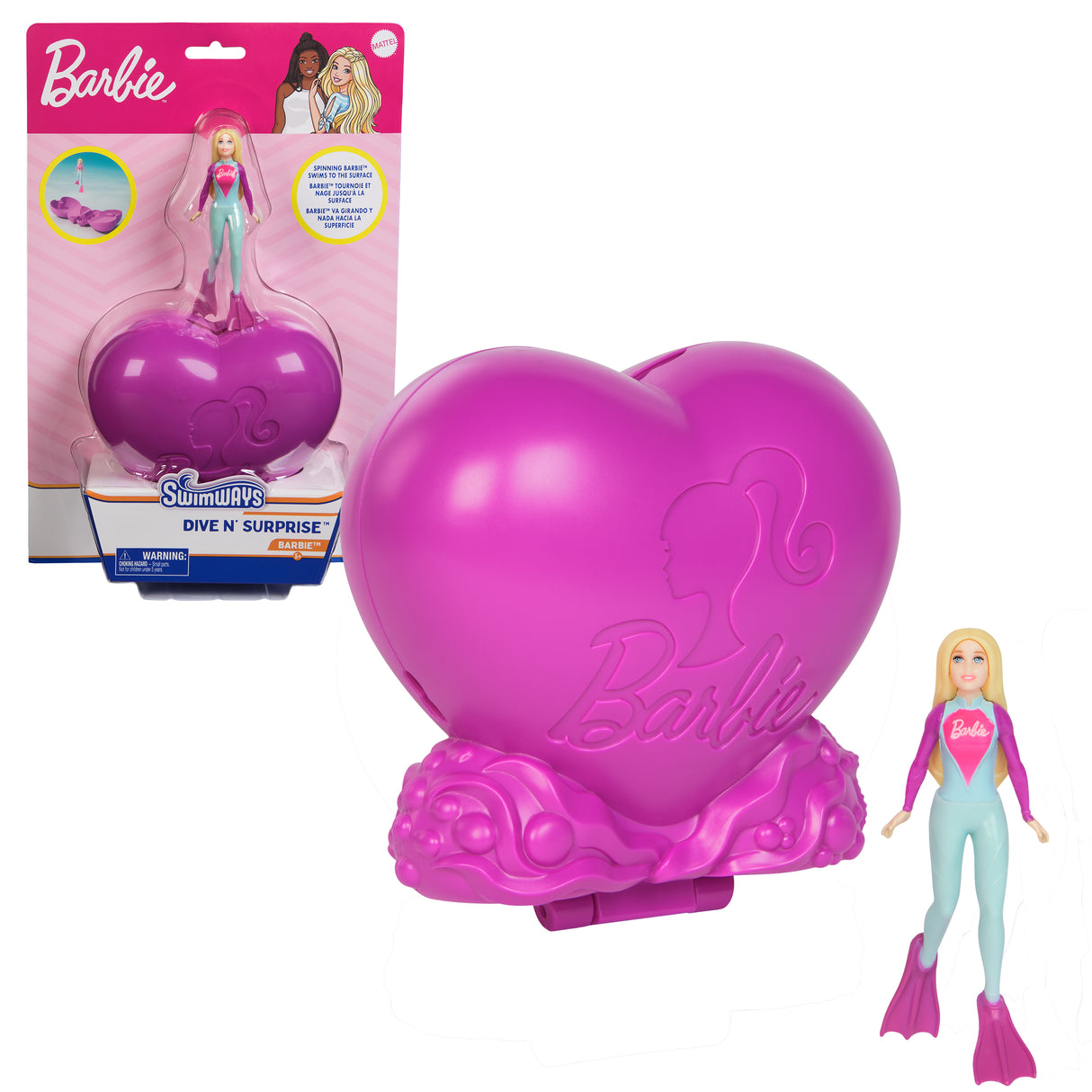 Barbie Dive 'n' Surprise | Magical Underwater Reveal Toy