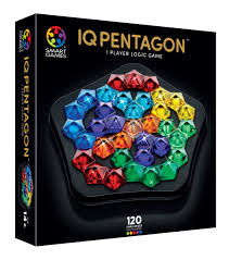 IQ Deluxe: Pentagon – SmartGames Logic Puzzle for Teens & Adults
