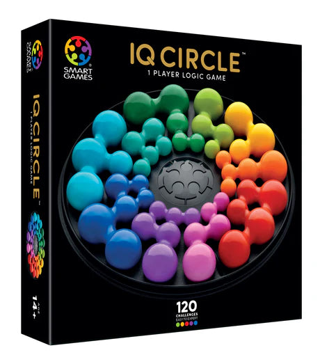IQ Deluxe: Circle – SmartGames Logic Puzzle for Teens & Adults