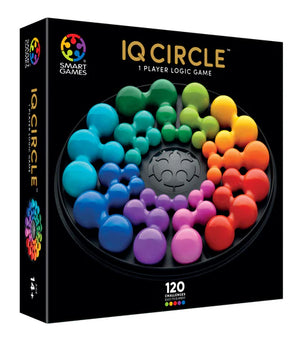 IQ Deluxe: Circle – SmartGames Logic Puzzle for Teens & Adults