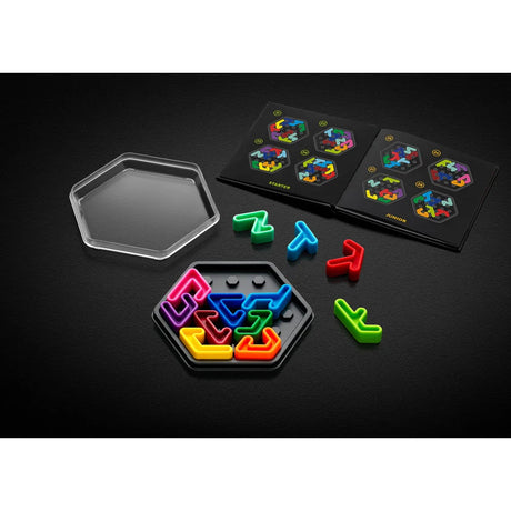 IQ Deluxe: Hexagon – SmartGames Logic Puzzle (120 Challenges)