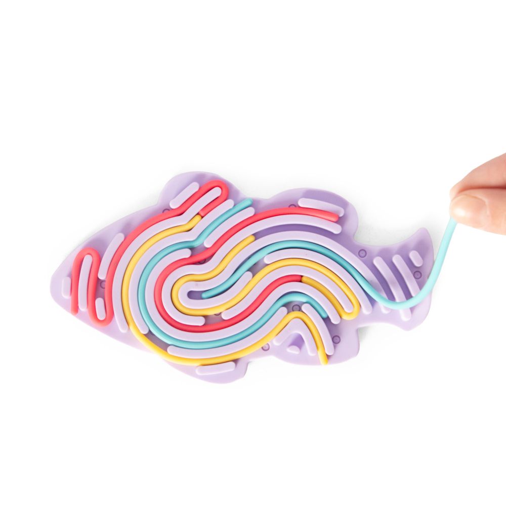 Fish Sensory Board Tactile Fidget Toy - Assorted Colors