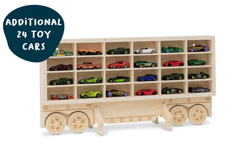 Toy Car Storage Rig 24