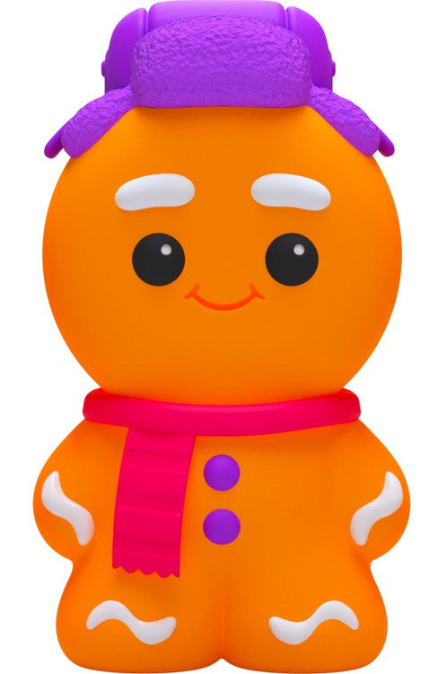 NeeDoh Ginger Glowman – Glow-in-the-Dark Holiday Squishy