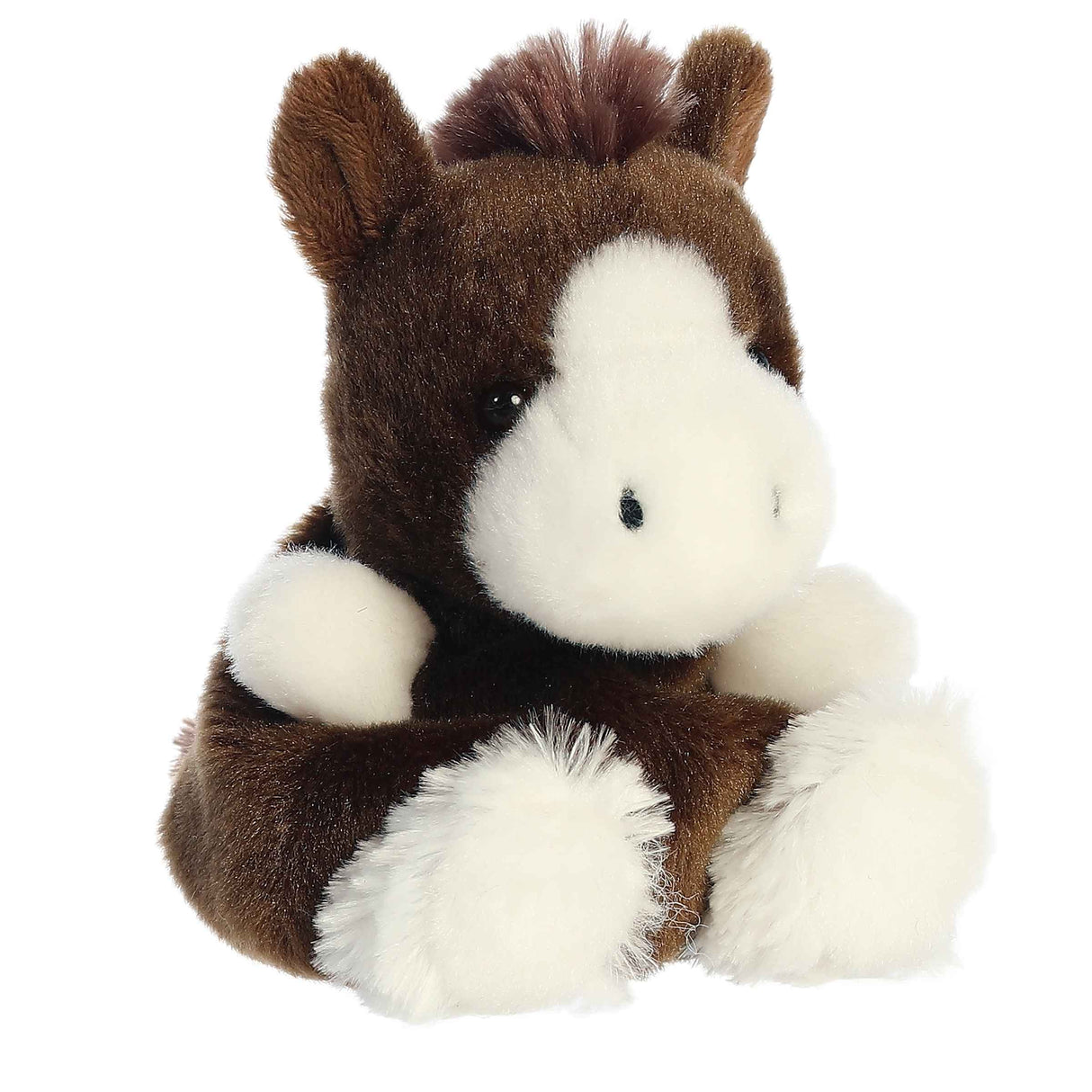Palm Pals: Darius Clydesdale – Mini Horse Plush